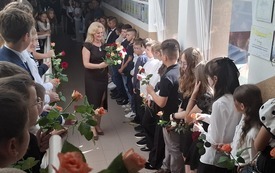 Nowy rok szkolny i zmiana Dyrektora w Szkole Podstawowej w Drohojowie 1