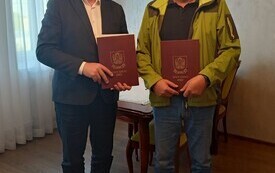 Podpisanie umowy dot. Modernizacji dr&oacute;g gminnych i wewnętrznych 1