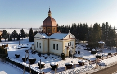 Kosci&oacute;ł MB Częstochowskiej w Drohojowie_styczeń 2026