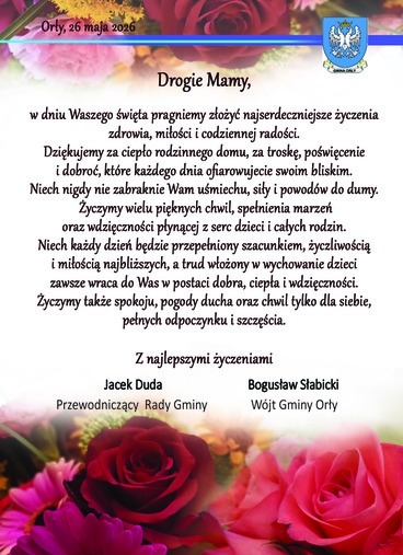 Plakat Dzień Matki 2026