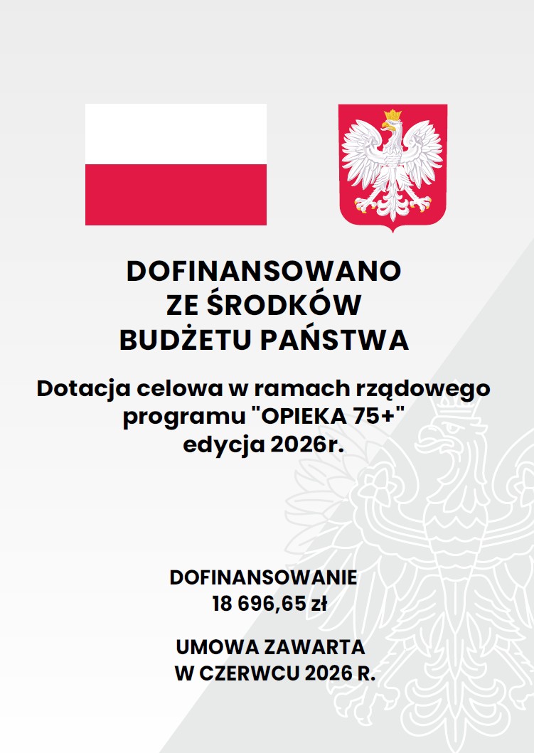 &bdquo;Opieka 75+&rdquo; -edycja 2026