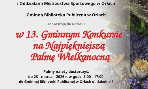 XIII Konkurs na Najpiękniejszą Palmę Wielkanocną