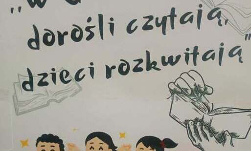 plakat dorośli czytają