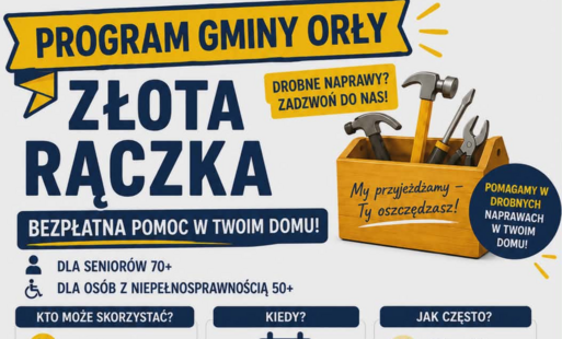 plakat złota rączka