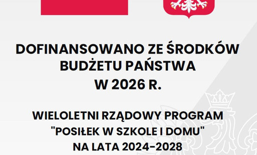 Posiłek w szkole i w domu” na lata 2024 – 2028