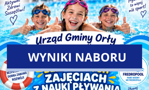 Zdjęcie do Wyniki rekrutacji do projektu pn. &bdquo;Zajęcia z nauki pływania dla uczni&oacute;w SP z obszaru Gminy Orły"